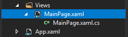 Move MainPage.xaml into Views folder